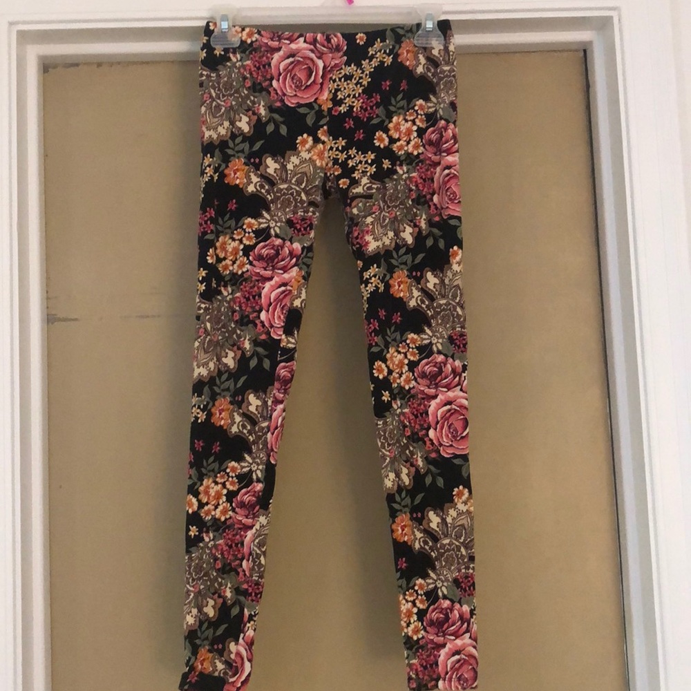 Floral leggings